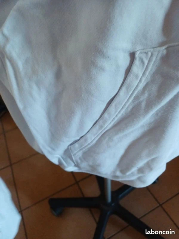 Unisex white hoodie – photo 9